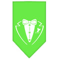 Load image into Gallery viewer, Pet and Dog Bandana Screen Printed, "Tuxedo"