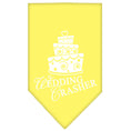 Load image into Gallery viewer, Pet and Dog Bandana Screen Printed, "Wedding Crasher"