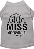 Load image into Gallery viewer, Adorable Cat or Dog Shirt for Pets "Little Miss Adorable"