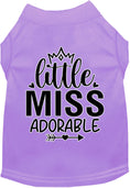 Load image into Gallery viewer, Adorable Cat or Dog Shirt for Pets "Little Miss Adorable"