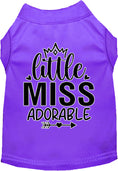 Load image into Gallery viewer, Adorable Cat or Dog Shirt for Pets "Little Miss Adorable"