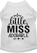 Load image into Gallery viewer, Adorable Cat or Dog Shirt for Pets "Little Miss Adorable"