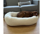 Donut Bed Ivory Sheepskin