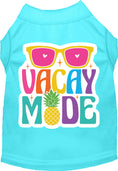 Load image into Gallery viewer, Cat or Dog Shirt for Pets "Vacay Mode"