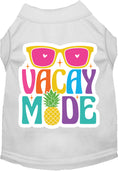 Load image into Gallery viewer, Cat or Dog Shirt for Pets "Vacay Mode"