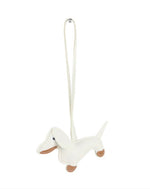 Leather Dachshund Bag Charm