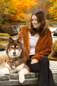 Load image into Gallery viewer, Foxes in Fall Dog Bandana & Matching Keychain - Southlake Paws