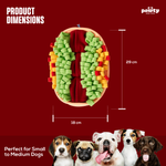 CHEWPOTLE BOWL SLOW FEEDER DOG TOY