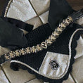 Load image into Gallery viewer, Midnight Black Ultra Bling Horse Browband