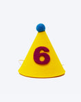 Load image into Gallery viewer, PAWTY HAT - Purple Number