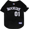 Load image into Gallery viewer, MLB Colorado Rockies Mesh Dog Jersey