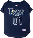 Load image into Gallery viewer, MLB Tampa Bay Rays Mesh Dog Jersey