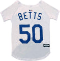 Load image into Gallery viewer, MLB Los Angeles Dodgers Mookie Betts Mesh Dog Jersey