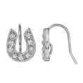 Load image into Gallery viewer, Petite Horseshoe Wire Earrings