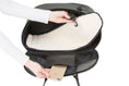 Load image into Gallery viewer, ROXY Black Quilted Luxe