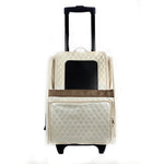 Rio Bag Ivory Quilted Luxe w/ Snake Trim