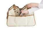 METRO - Ivory Quilted With Tassel