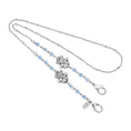 Load image into Gallery viewer, Dog Paw & Beaded Face Mask Chain Holder 22 Inch
