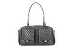 Marlee - Black Quilted