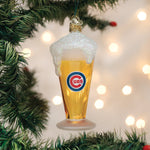 Cubs Glass Of Beer Ornament