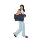 WEEKEND DOG TOTE - NAVY.