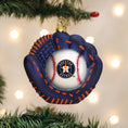 Load image into Gallery viewer, Astros Baseball Mitt Ornament - Southlake Paws