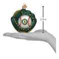 Load image into Gallery viewer, Athletics Baseball Mitt Ornament - Southlake Paws