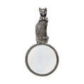 Load image into Gallery viewer, Light Sapphire Blue Crystal Cat Handheld Magnifying Glass - Magnification Power 1-2X