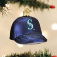 Load image into Gallery viewer, Mariners Baseball Cap Ornament - Southlake Paws