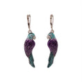 Load image into Gallery viewer, Neotropic Exotic Parrot Drop Earrings