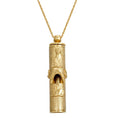 Load image into Gallery viewer, Cat Pendant Necklace Whistle 30"