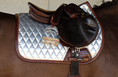 Load image into Gallery viewer, Jump Saddle Pad | Chrome