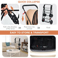 Load image into Gallery viewer, 4-in-1 Double Pet Stroller with Detachable Carrier and Travel Carriage