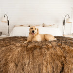 PupProtector™ Waterproof Throw Blanket - Sable Tan