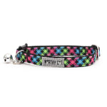 Carnival Check Cat Collar