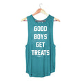 Load image into Gallery viewer, Good Boys Get Treats Women's Tank Top | Gift for Dog Moms | Made in USA