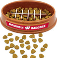 Load image into Gallery viewer, Wisconsin Football Slow Feeder Bowl