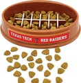 Load image into Gallery viewer, Texas Tech Football Slow Feeder Bowl