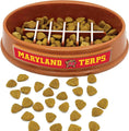 Load image into Gallery viewer, Maryland Football Slow Feeder Bowl
