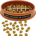 Load image into Gallery viewer, New Orleans Saints Football Slow Feeder Bowl