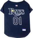 Load image into Gallery viewer, MLB Tampa Bay Rays Mesh Dog Jersey