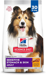 Hill's Science Diet Adult Sensitive Stomach & Skin Chicken Recipe Dry Dog Food Bag