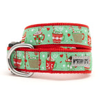 Green Holiday Lattes Collar