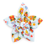 Blue Birdhouses Flower