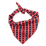 Red/White/Blue Bias Stars and Stripes Bandana