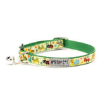 Green Bugs Cat Collar