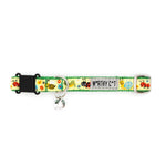 Green Bugs Cat Collar