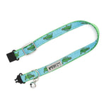 Blue Alligators Cat Collar