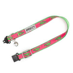Pink Alligators Cat Collar