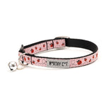 Pink Ladybug Cat Collar
